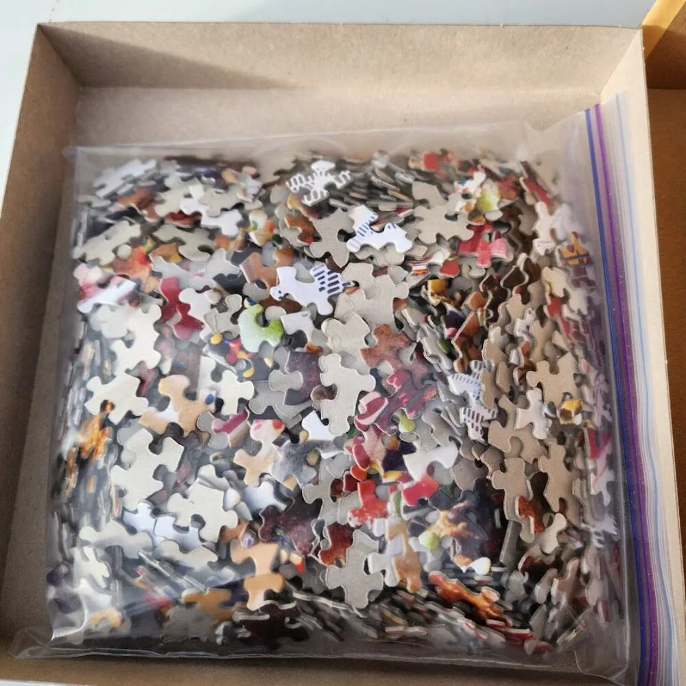Springbok Treats Sweets Dessert Food 1000 Piece Jigsaw Puzzle Vintage Toys Comes